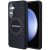 Samsung Galaxy S24+ Plus Tok - AMG Silicone Carbon Pattern MagSafe - Fekete