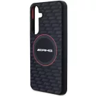 Samsung Galaxy S24 Tok - AMG Silicone Carbon Pattern MagSafe - Fekete