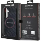 Samsung Galaxy S24 Tok - AMG Silicone Carbon Pattern MagSafe - Fekete