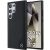 Samsung Galaxy S24 Ultra Tok - Mercedes Leather Degraved Line MagSafe - Fekete