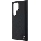Samsung Galaxy S24 Ultra Tok - Mercedes Leather Degraved Line MagSafe - Fekete