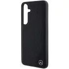 Samsung Galaxy S24 Tok - Mercedes Leather Degraved Line MagSafe - Fekete