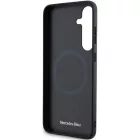 Samsung Galaxy S24 Tok - Mercedes Leather Degraved Line MagSafe - Fekete