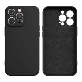 Samsung Galaxy A35 Tok - Silicone Case - Fekete Samsung Galaxy A35 Tok - Silicone Case - Fekete