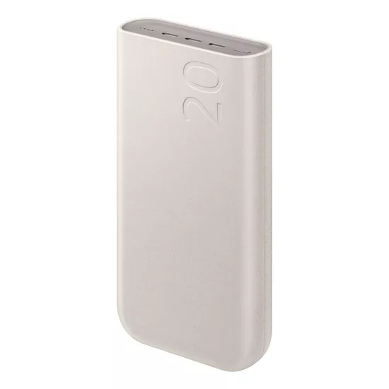 Samsung Power Bank 20000mAh 45W SFC - 3x USB-C - Bézs