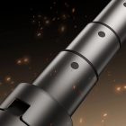 Teleszkópos Szefibot / Állvány Kettős LED Lámpával - 1.75m - Fekete