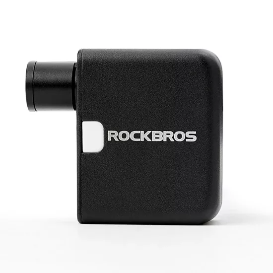 Rockbros Mini Elektromos Kerékpárpumpa Schrader / Presta Szelepekhez 100PSI - Fekete