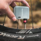 Rockbros Mini Elektromos Kerékpárpumpa Schrader / Presta Szelepekhez 100PSI - Fekete