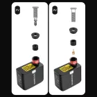 Rockbros Mini Elektromos Kerékpárpumpa Schrader / Presta Szelepekhez 100PSI - Fekete