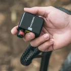 Rockbros Mini Elektromos Kerékpárpumpa Schrader / Presta Szelepekhez 100PSI - Fekete