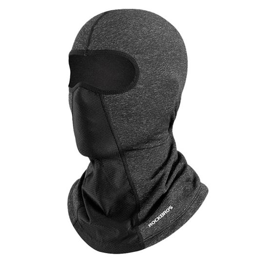 Rockbros LF8113-2 Kerékpáros Balaclava - Univerzális Méret - Fekete-Szürke