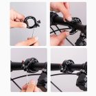 Rockbros Q Alakú Kerékpár Csengő - Kék