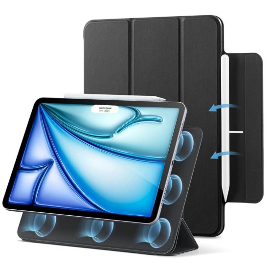 iPad Air 10.9" (2022/2020) / 11" (2024) Tok - ESR Rebound Magnetic - Fekete