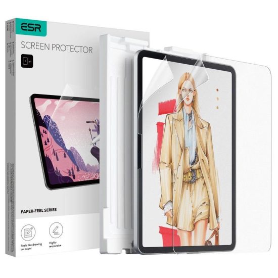 iPad Pro 11" (2024) Kijelzővédő Fólia - ESR Paper Feel x 2 db