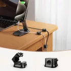 Joyroom Mágneses Kábelrendező x 6 db - Fekete