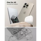 Joyroom JR-TCL02 GaN Hálózati Töltő 65W - USB-A + USB-C + USB-C Kábel - Fekete
