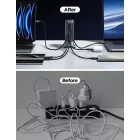 Joyroom JR-TCM02 GaN Hálózati Töltő 65W - 4x USB-C + 2x USB-A - Szürke
