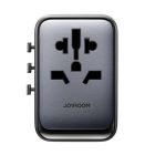 Joyroom JR-TCW02 Utazó Adapter 65W - EU / US / UK / JP / AU / CN - Fekete