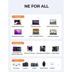 Joyroom JR-TCW02 Utazó Adapter 65W - EU / US / UK / JP / AU / CN - Fekete