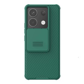 Xiaomi Redmi Note 13 Pro 5G / Poco X6 5G Tok - Nillkin CamShield Pro - Zöld   Xiaomi Redmi Note 13 Pro 5G / Poco X6 5G Tok - Nillkin CamShield Pro - Zöld