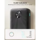 Joyroom JR-PBF15 CCC Power Bank 10000mAh 22.5W - 2x USB-A + USB-C - Fekete