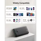 Joyroom JR-PBF15 CCC Power Bank 10000mAh 22.5W - 2x USB-A + USB-C - Fekete