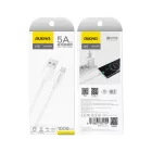 Dudao USB-A - micro USB Kábel - 1m 2A - Fehér