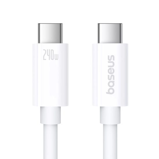 Baseus Superior 2 USB-C - USB-C USB4 Kábel - 1.8m 240W - Fehér