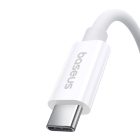 Baseus Superior 2 USB-C - USB-C USB4 Kábel - 1.8m 240W - Fehér