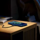 Baseus Digital LED Vezeték Nélküli Töltő - 15W