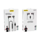 Dudao X1PROT Vezetékes In-Ear Fülhallgató - USB-C - Fekete