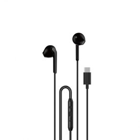 Dudao X3C Vezetékes Fülhallgató - USB-C - Fekete Dudao X3C Vezetékes Fülhallgató - USB-C - Fekete