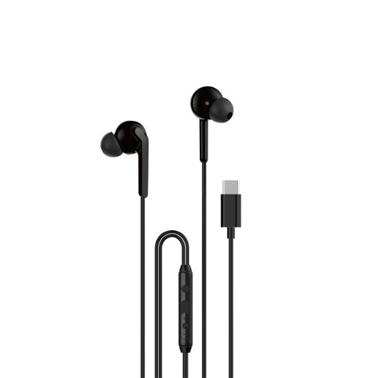 Dudao X3C+ Vezetékes Fülhallgató - USB-C - Fekete