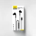 Dudao X3C+ Vezetékes Fülhallgató - USB-C - Fekete