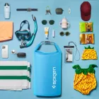 Spigen A631 Aqua Shield Vízálló Hátizsák 30L - Kék