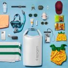 Spigen A631 Aqua Shield Vízálló Hátizsák 30L - Fehér