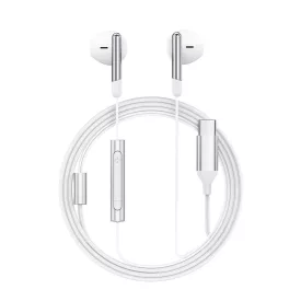   Acefast L3 Vezetékes Fühallgató USB-C Csatlakozóval és Mikrofonnal - Fehér