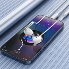 Acefast L3 Vezetékes Fühallgató USB-C Csatlakozóval és Mikrofonnal - Fehér
