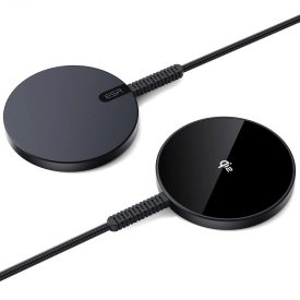 ESR Halolock Mini Qi2 Töltő 15W + MagSafe - Fekete ESR Halolock Mini Qi2 Töltő 15W + MagSafe - Fekete
