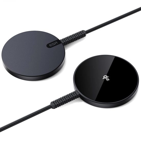 ESR Halolock Mini Qi2 Töltő 15W + MagSafe - Fekete