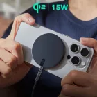 ESR Halolock Mini Qi2 Töltő 15W + MagSafe - Fekete