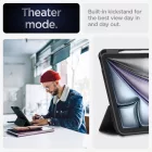 iPad Air 11" (2024) Tok - Spigen Urban Fit - Fekete