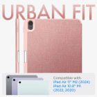 iPad Air 11" (2024) Tok - Spigen Urban Fit - Pink