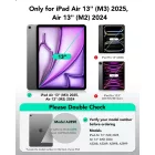 iPad Air 13" (2024/2025) Kijelzővédő Üvegfólia - ESR Tempered Glass x 2 db