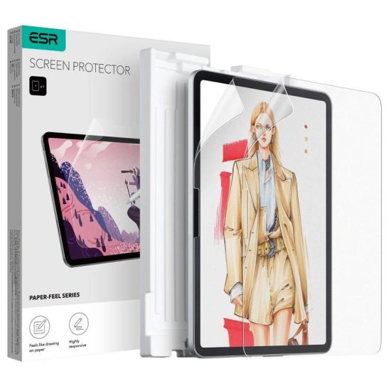 iPad Air 13" (2024/2025) Kijelzővédő Fólia - ESR Paper Feel x 2 db