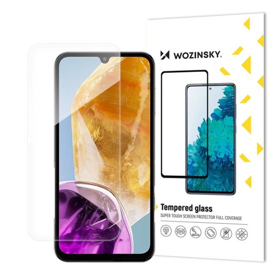 Samsung Galaxy M15 Kijelzővédő Üvegfólia - Wozinsky Tempered Glass