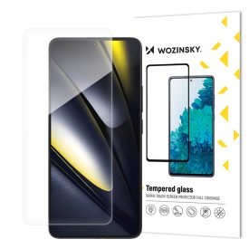   Xiaomi Poco F6 / F6 Pro Kijelzővédő Üvegfólia - Wozinsky Tempered Glass