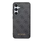 Samsung Galaxy A35 Tok - Guess 4G Metal Gold Logo - Fekete