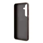 Samsung Galaxy A55 Tok - Guess 4G Metal Gold Logo - Barna