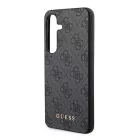 Samsung Galaxy A55 Tok - Guess 4G Metal Gold Logo - Fekete